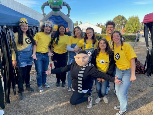 YMCA Staff in Halloween Costumes