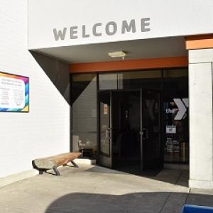 Entrance to YMCA